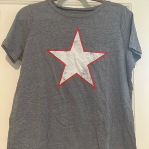 Grayson Threads - Women’s grey star t-shirt - XL